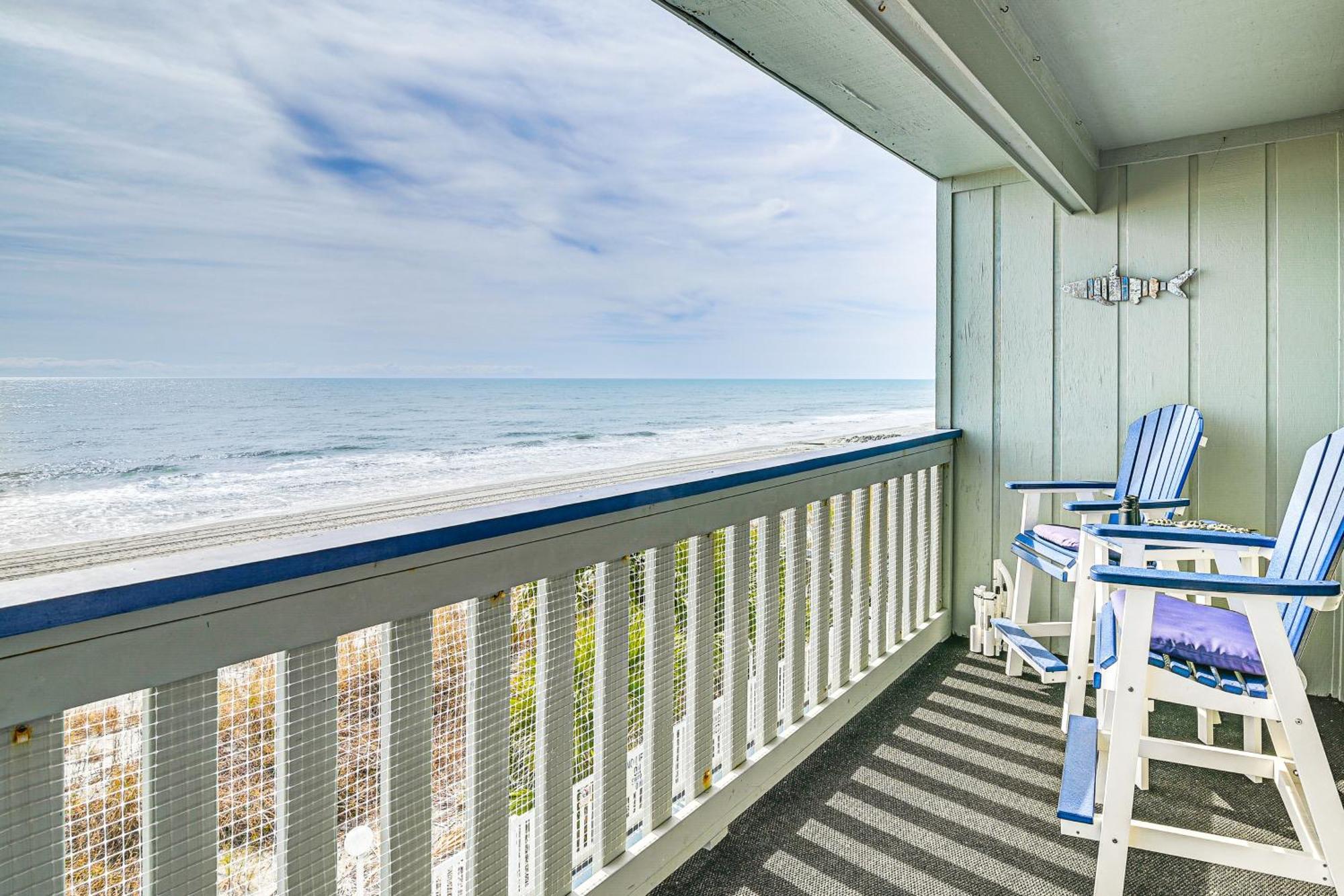 On-The-Beach Escape Oceanfront In Surfside! 미를 비치 외부 사진