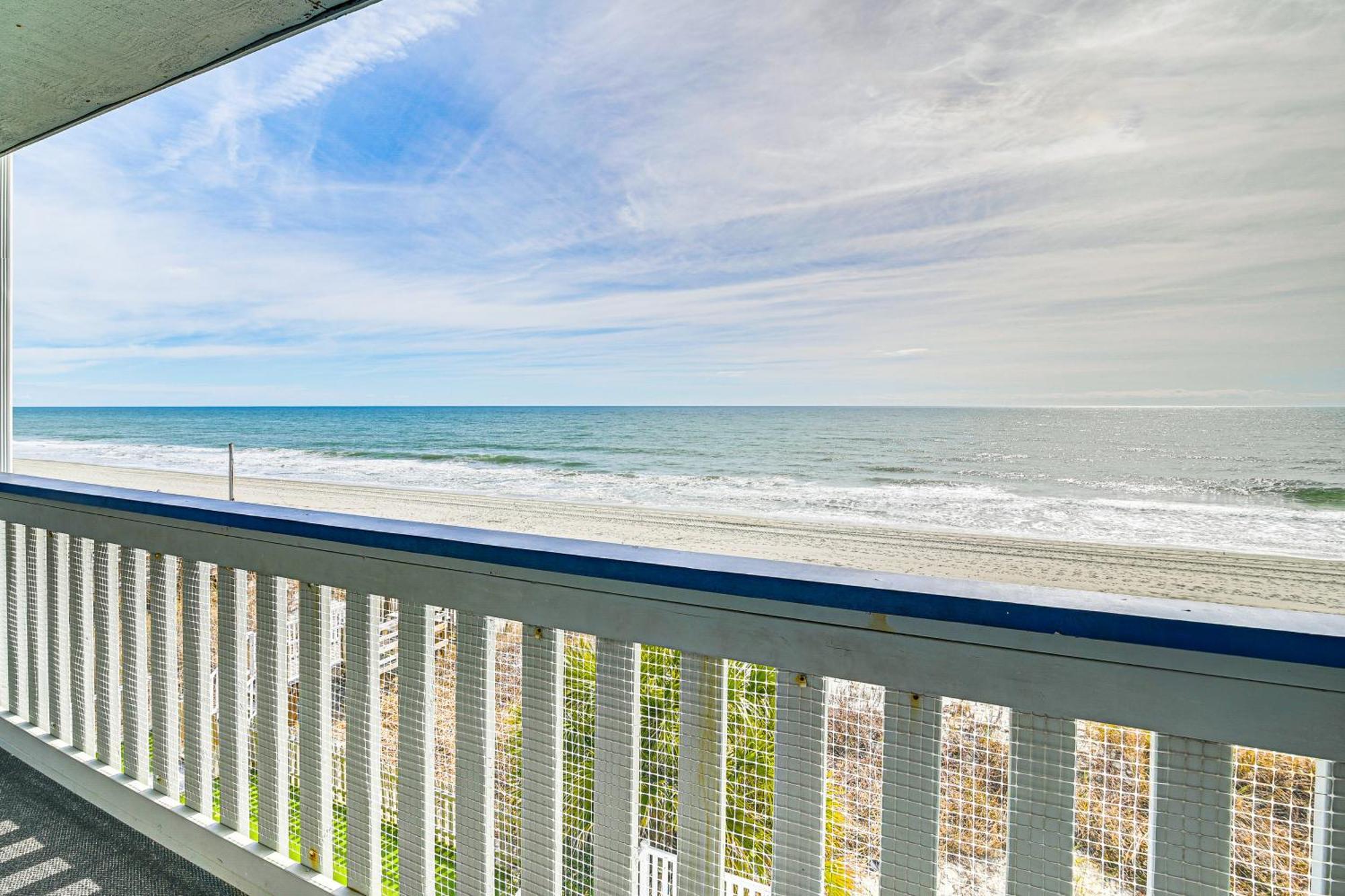 On-The-Beach Escape Oceanfront In Surfside! 미를 비치 외부 사진